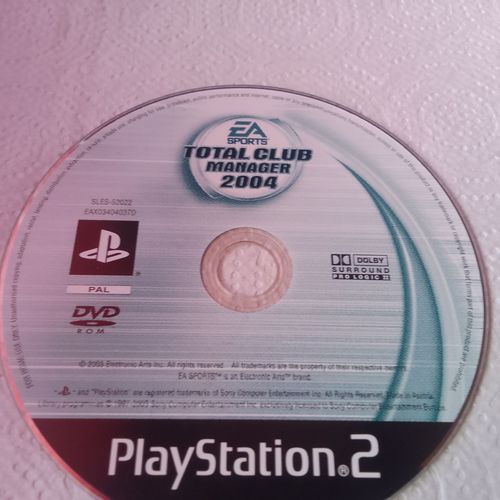 Total Club Manager 2004 Ea Sports - Playstation 2 Jeu Pour Ps2 En Français