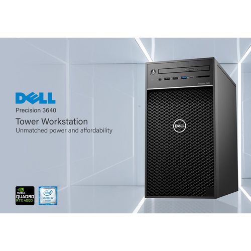 DELL Précision 3640 INTEL CORE i9-10900 - RAM 32 Go - SSD 512 Go - NVIDIA Quadro RTX 4000