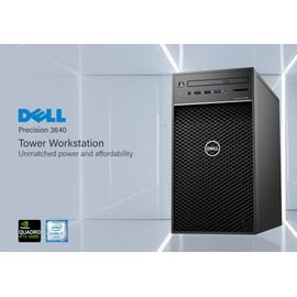 DELL Précision 3640 INTEL CORE i9-10900 - RAM 32 Go - SSD 512 Go - NVIDIA Quadro RTX 4000