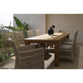 Table De Jardin Rectangulaire En Teck Recyclé L240