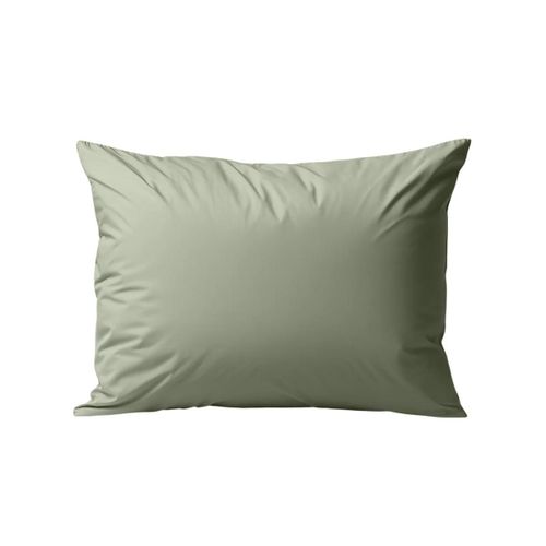 Zelesta Premiumbed Taies D'oreiller - Set De 2 - Olive & Menthe - 80x80 Cm