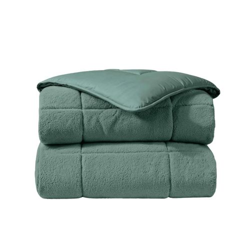 Zelesta Teddybed - Vert - 140x200 Cm