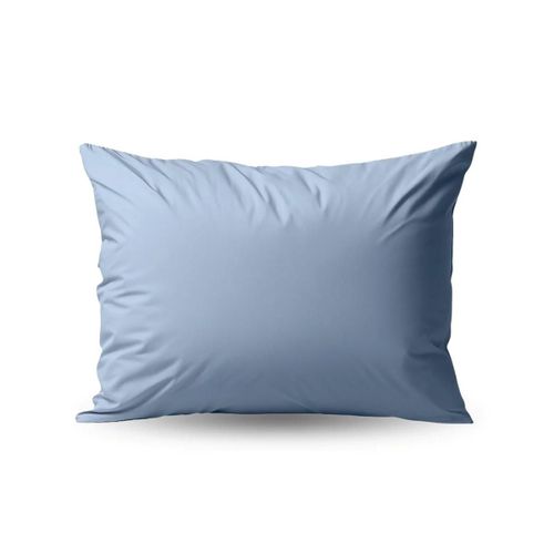 Zelesta Premiumbed Taies D'oreiller - Set De 2 - Bleu Rêve & Crème - 60x70