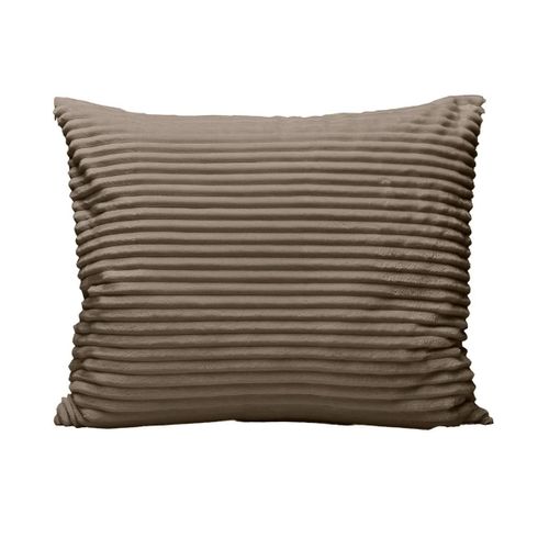 Zelesta Teddy Groovebed Taies D'oreiller - Set De 2 - Taupe - 80x80