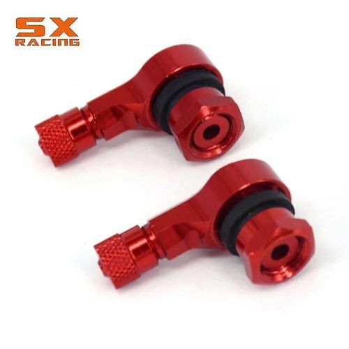 Moto Cnc Universel Bule 2pcs Jante Roue Valve Tiges Pneu Capuchon De Pneu 90 Degrés Pour Yamaha Yzf R1 R6 Fz1 Fz6 Fazer T-Max Fjr