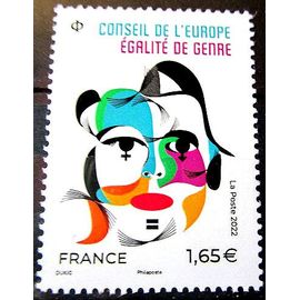 2022. Ts182 Timbre De Service Conseil De L'Europe: Egalité De Genre.