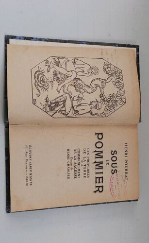 Sous Le Pommier. Les Proverbes De La Terre Où Le Commencement De La Sagesse. Henri Pourrat. 1945