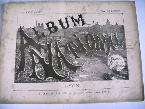 Album National Lyon Édit Boulanger