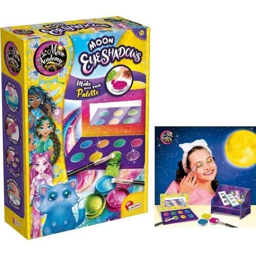 Ombre A Paupieres - Kit De Loisirs Créatifs - The Moon Academy - Composants Pour Fards. Boîtiers A Fards 