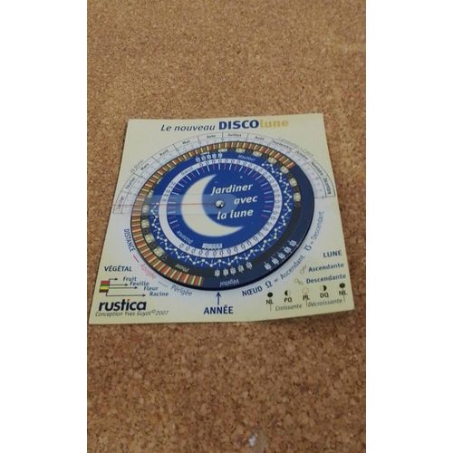 Le nouveau disco lune jardiner avec la lune