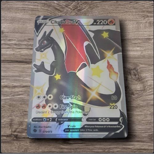 Carte Pokemon Dracaufeu En Anglaise
