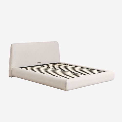 Lit Avec Canapé Pliant En Tissu Norena