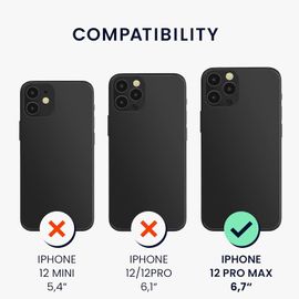 Cmjaagur-Housse Compatible Avec Apple Iphone 12 Pro Coque - Housse De Téléphone Protection Souple En Tpu Silicone - Myrtille[M956]