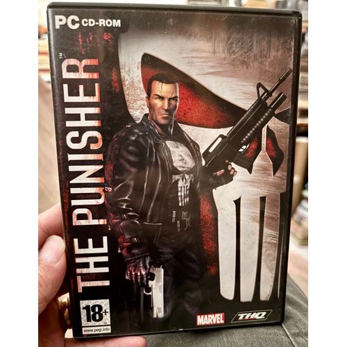 The Punisher Pc 3 Disques  Cd-Rom - Jeu Vidéo Marvel Par Thq | |Action Pegi 18 | Retro Gaming Windows 98-Xp | Rare Collector Complet Sans Manuel | Frank Castle | Volition | Jeu Original 2005