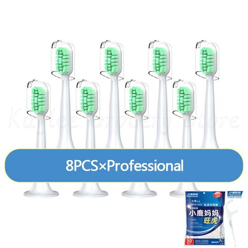 têtes de brosse à dents électrique Xiaomi,accessoire ultrasonique,T300/T500/T700/DDYS01SKS/MES601/602 - Type 8PCS #C