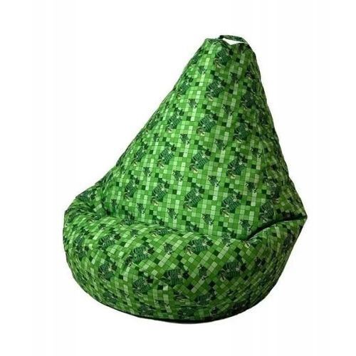 Go Gift Sac Sako Pouf Poire Imprimé Minecraft Xxl 140 X 100 Cm - 5905359299417
