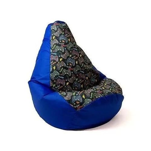Pouffe - Go Gift - Sako - Imprimé Chabber-Pad - Xl 130 X 90 Cm - 1 Place - Intérieur