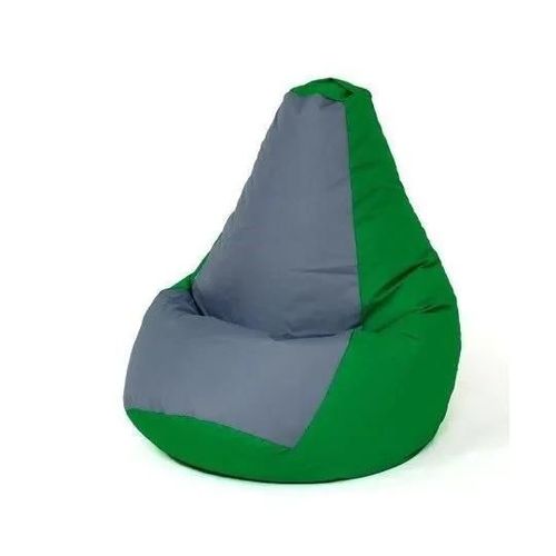 Go Gift Sac Sako Pouffe Poire Vert-Gris Xl 130 X 90 Cm - 5905359298939