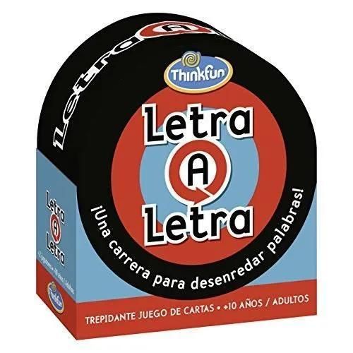 Jeu De Cartes - Think Fun - Thinkfun 76038 Lettres À La Lettre - Noir - Âge Recommandé 10+
