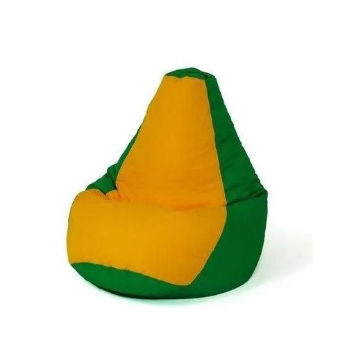 Go Gift Sac Sako Pouffe Poire Vert-Jaune L 105 X 80 Cm - 5905359291169