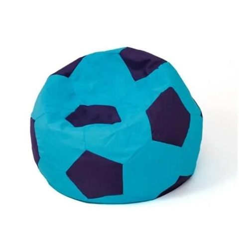 Sac Pouf - Go Gift - Soccer Sako - Bleu-Vert - 80 Cm - Pour Enfant - Intérieur