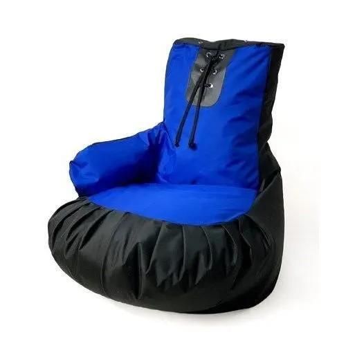 Go Gift Sac Sako Pouffe Gant De Boxe Noir-Bleu Xl 100 X 80 Cm - 5905359298083
