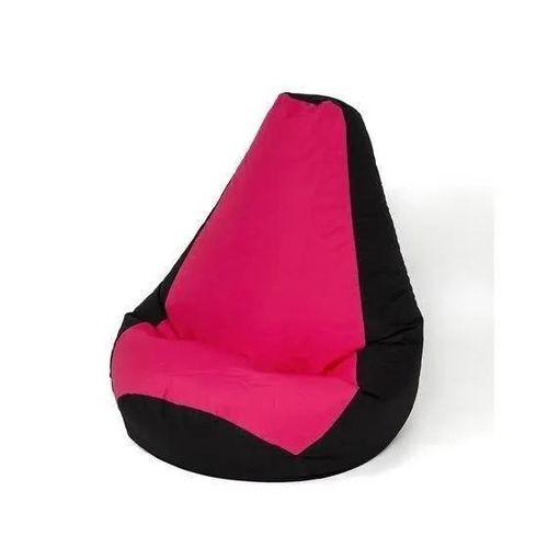 Go Gift Sac Sako Pouffe Poire Noir-Rose L 105 X 80 Cm - 5905359299226