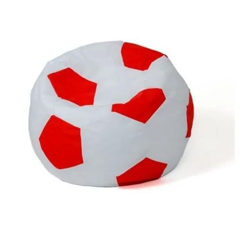 Go Gift Sac Pouf Sako Boule Blanc-Rouge L 80 Cm - 5905359294665
