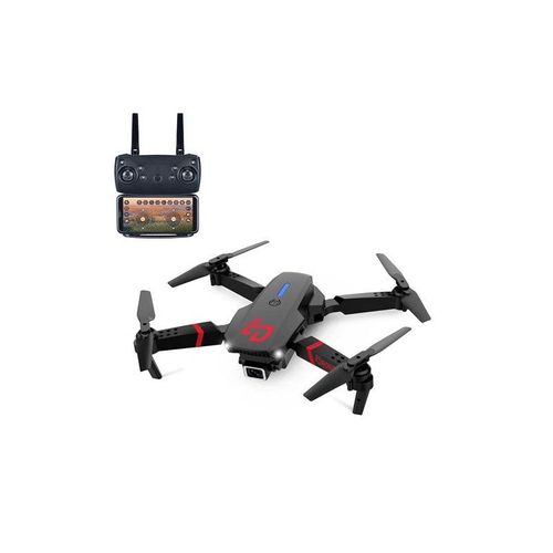 Drone - Rc - 24 X 19 Cm - 2 Caméras 4k - Télécommande Smartphone - Autonomie 8 Min-Turbo Challenge
