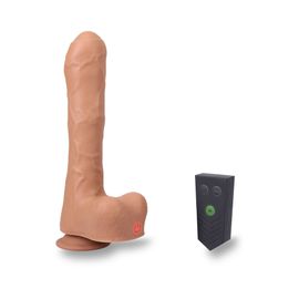 Gode Réaliste 17,5 Cm Vac-U-Lock Uncut Thruster Caramel - Doc Johnson - Caramel