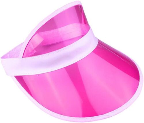 KAL-05 Chapeaux Pare-Soleil Fluo Unisexe Couleurs Vives Pour Sports D'Été, Pub Golf, Cyclisme, Déguisement Années 80, Festivals, Enterrement De Vie De Jeune Fille