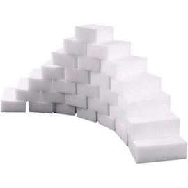 100 pièces éponge Magique,YSTP nettoyant Multifonctionnel en Mousse de mélamine pour Gomme à éponge Magique,10x6x2cm