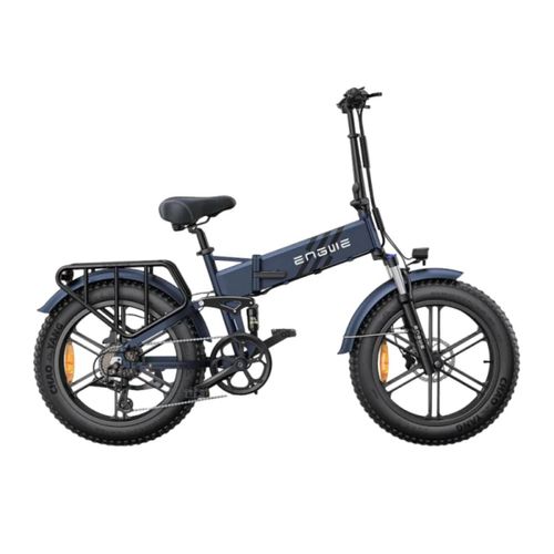 Vélo Électrique Engwe Engine Pro 2.0 - Suspension Complète 750w Moteur 48v16ah Batterie Shimano 8 Vitesses - Bleu