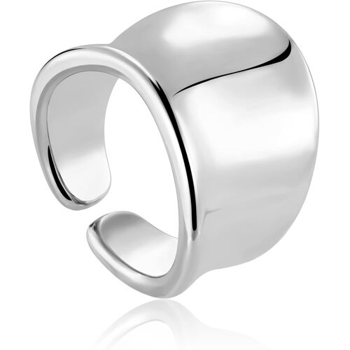 Kal-Bague Argent 925 Femme, Bague Infini Zircone, Bague Réglable, Élégante, Hypoallergénique, Bague De Fiançailles Femme, Bague D'amitié, Cadeaux De Bijoux Pour Fille, Mère, Copine