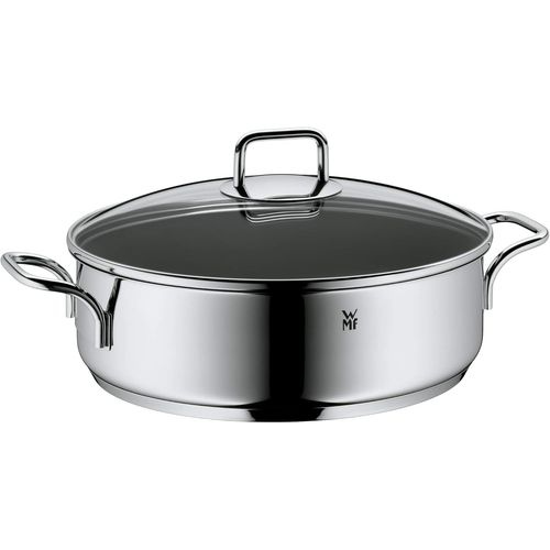 Subzonal-Sauteuse Avec Couvercle En Acier Inoxydable Cromargan - 28 Cm - Compatible Avec Plaques À Induction - 5 L
