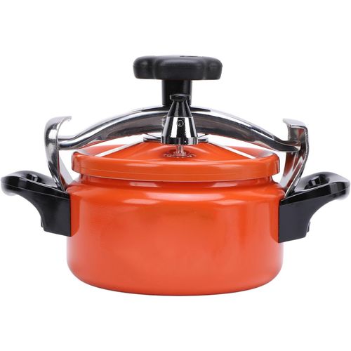 JEXNOVASHOP-Autocuiseur, Autocuiseur à Double Fond en Alliage D'aluminium, Facile à Ouvrir et à Fermer, pour Cuisinière à Gaz (3L)