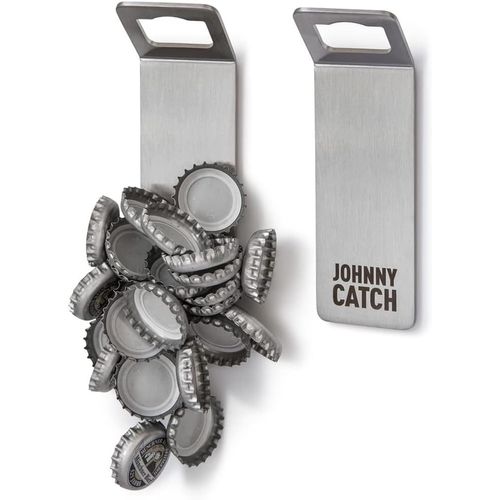 Letnerny-Johnnny Catch Magnet - Décapsuleur Mural Avec Aimant - Capture Jusqu'à 20 Bouchons Couronne - Décapsuleur Et Décapsuleur