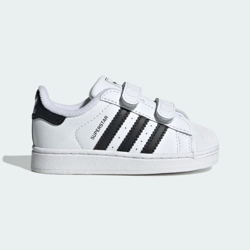 Chaussures Superstar Ii Comfort Closure Enfants Adidas Cloud White Core Black Cloud White