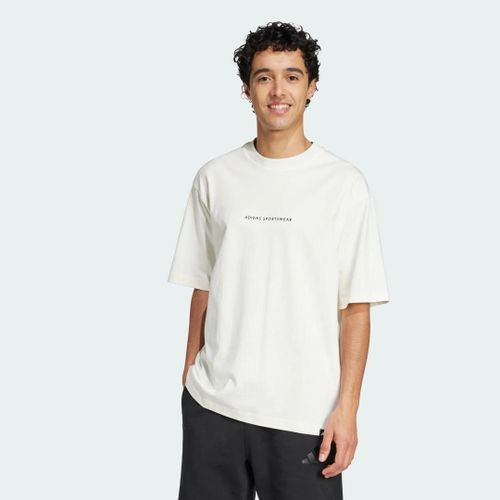 Codes Doodle Camp Graphic T-Shirt Adidas - Off White - S