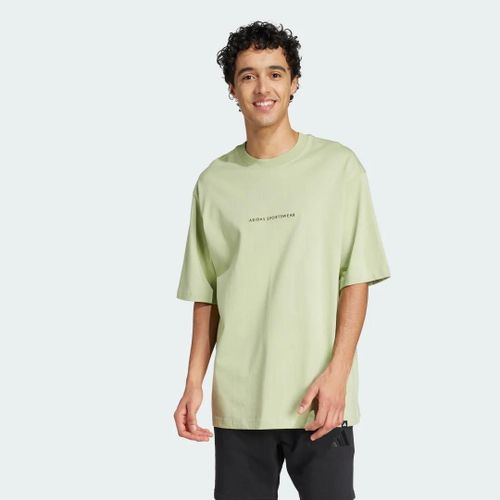 Codes Doodle Camp Graphic T-Shirt Adidas - Magic Lime - Xs