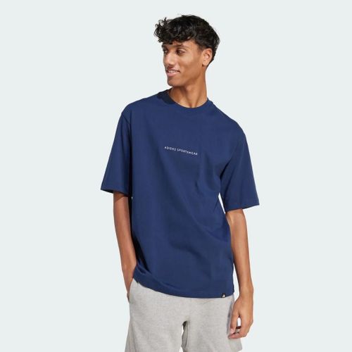 Codes Doodle Camp Graphic T-Shirt Adidas - Night Indigo - M