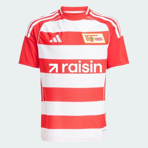 Maillot Domicile 1. Fc Union Berlin 25/26 Enfants Adidas - Vivid Red / White - 13-14a