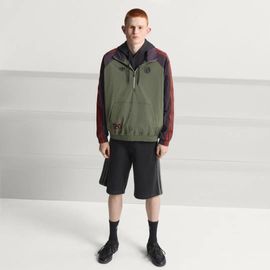 Veste Demi-Zip Fc Bayern Terrace Icons Adidas - Base Green / Aurora Black - Xl