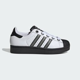 Chaussures Superstar Ii Enfants Adidas Cloud White Matte Silver Core Black
