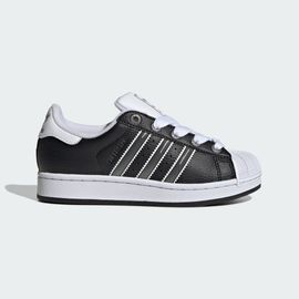 Chaussures Superstar Ii Enfants Adidas Core Black Matte Silver Cloud White