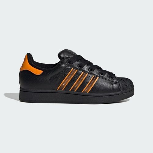 Chaussures Superstar Ii Adidas Core Black Crew Orange Semi Impact Orange