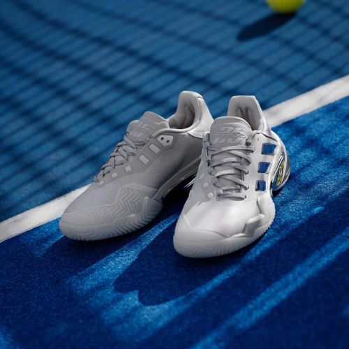 Chaussures De Tennis Barricade 13 Silver Edition Adidas Silver Metallic Silver Metallic Dash Grey