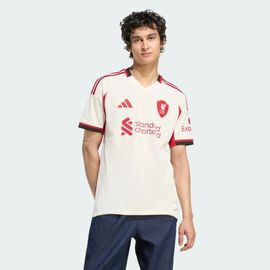 Maillot Extérieur Liverpool Fc 25/26 Adidas - Wonder White - L