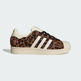 Chaussures Superstar Ii Adidas Brown Cream White Gold Metallic