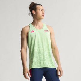 Débardeur Bmw Berlin-Marathon 2025 All Over Print Adidas - Semi Green Spark - M